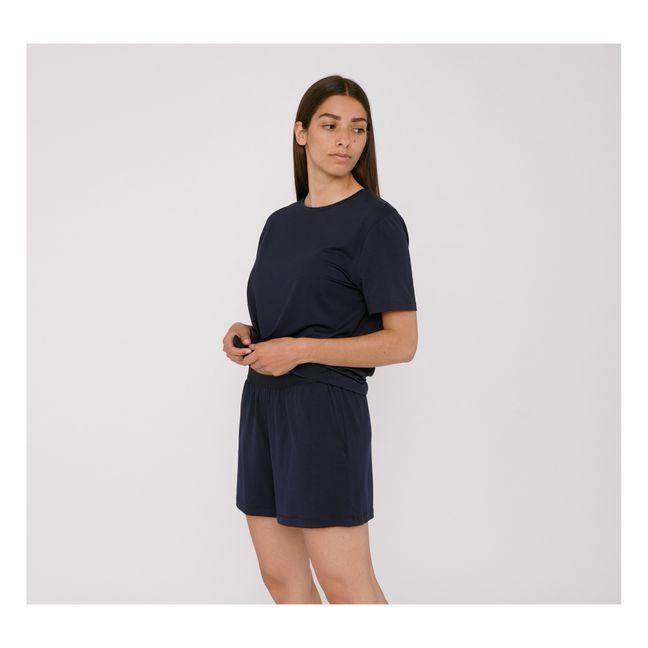 Shorts Tencel Lite | Azul Marino
