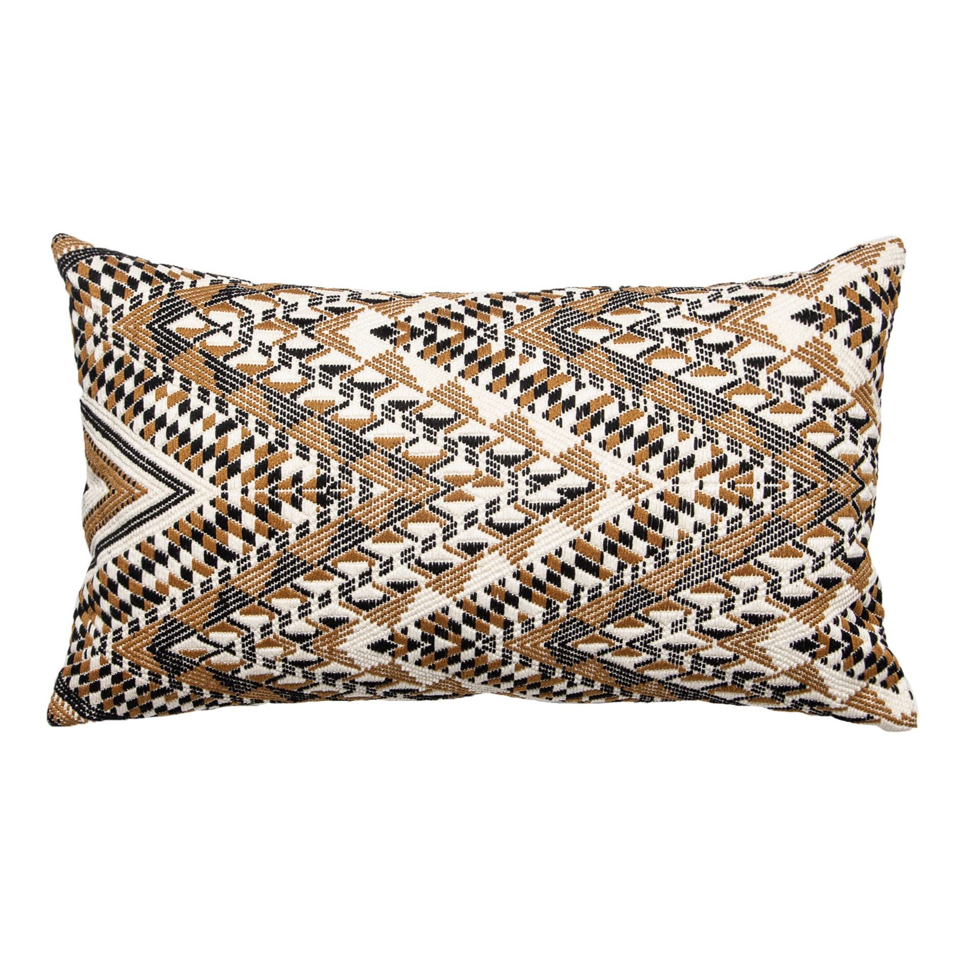 Coutume - Coussin rectangulaire Rios - Noisette