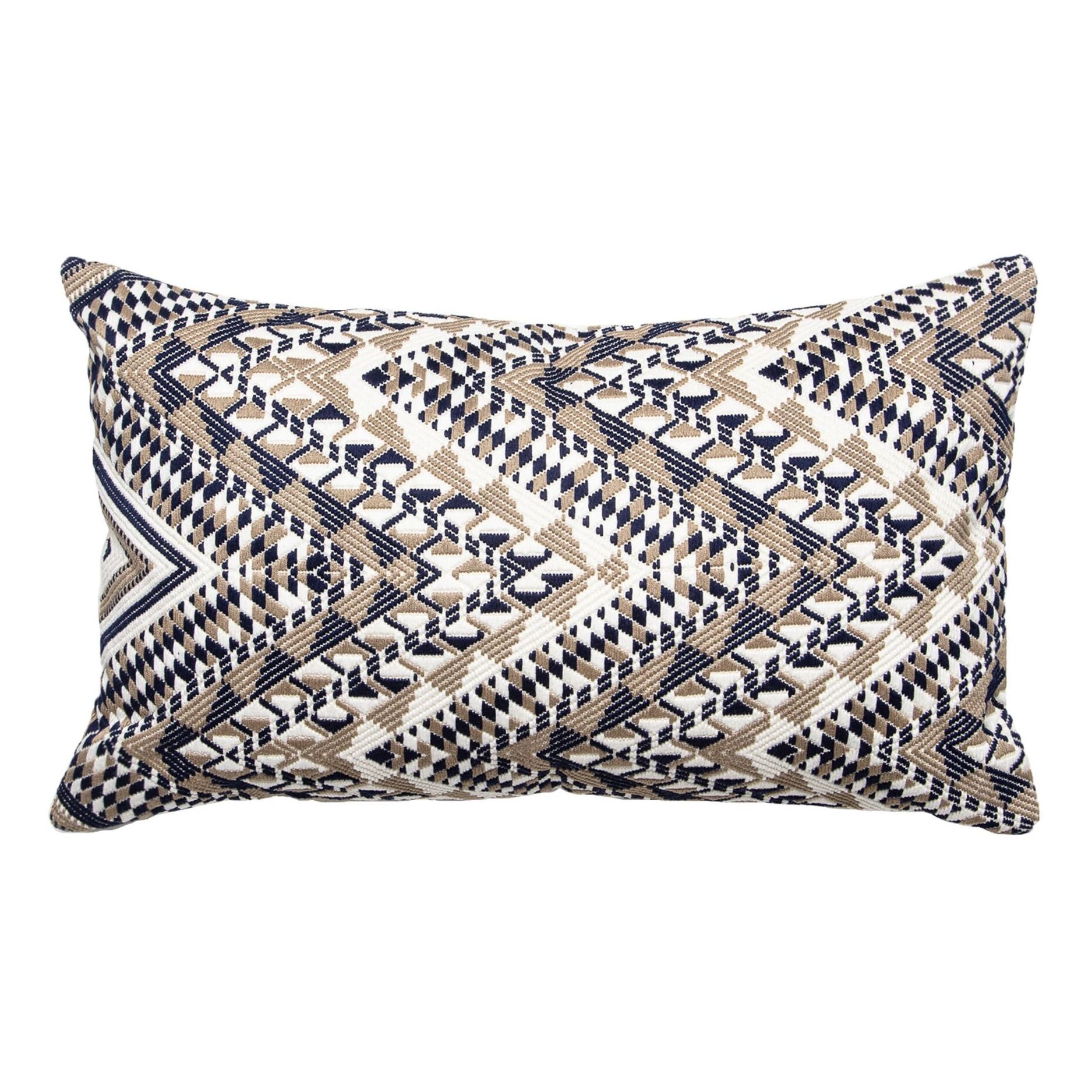 Coutume - Coussin rectangulaire Rios - Bleu