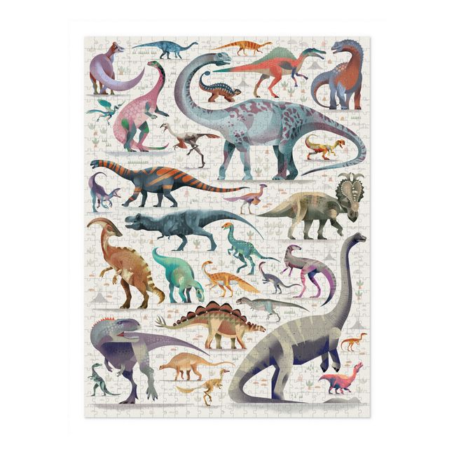 Puzzle El mundo de los dinosaurios - 750 piezas