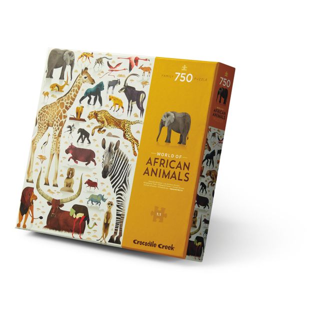 Puzzle Die Welt der afrikanischen Tiere - 750 Teile
