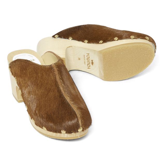 Zuecos Yanaki | Caramelo