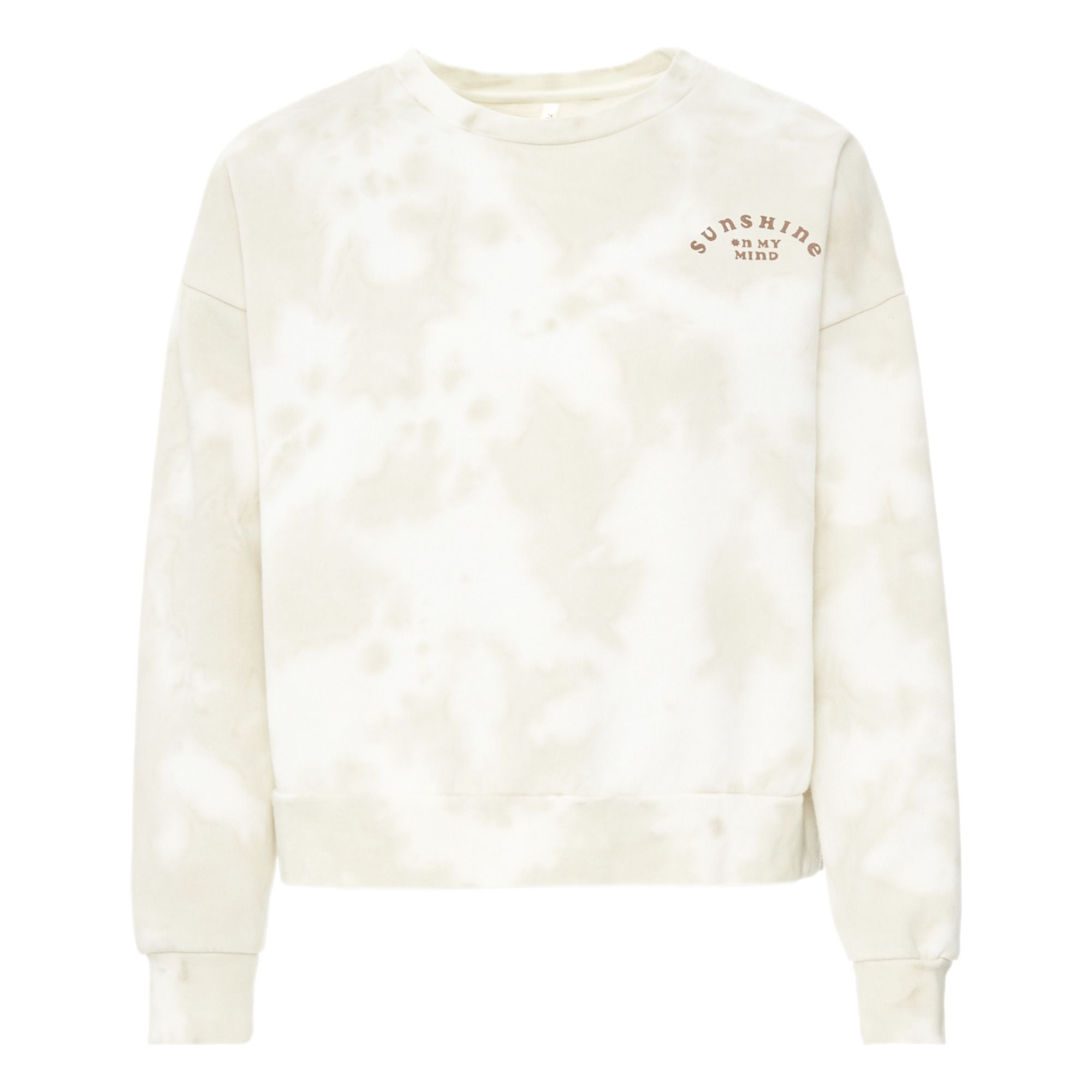 Rylee + Cru - Sweat Tie Dye - Collection Femme - - Ecru