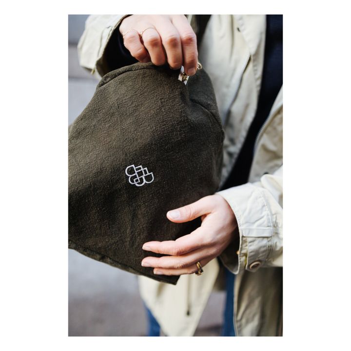 The yoga bag in collaboration with Lili Barbery - Recycled cotton