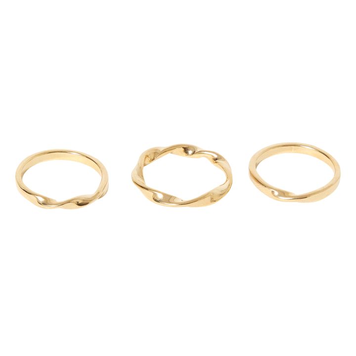 Twist Rings  Gold- Product image n°3