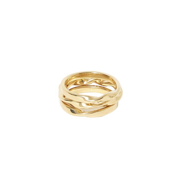 Twist Rings  | Gold