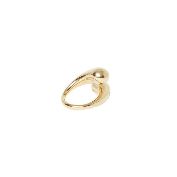 Twisted Dash Ring Gold Soko Fashion Adult