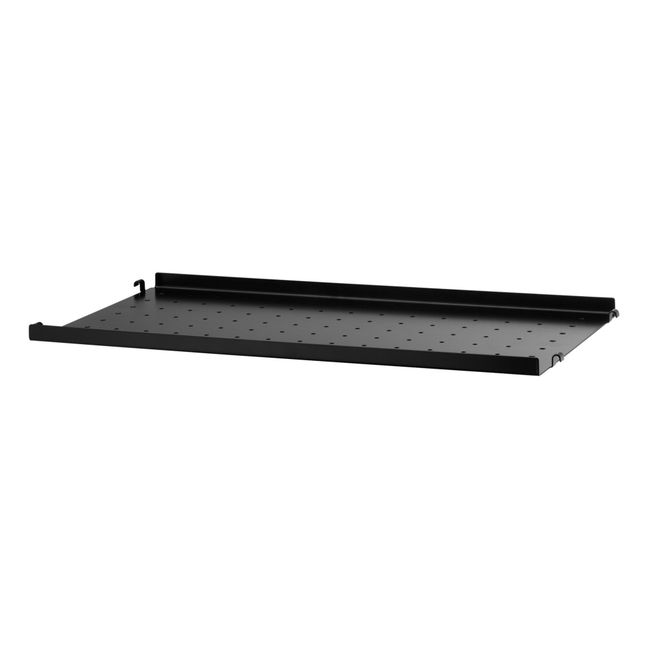 Etagère en métal 58x30 cm | Noir