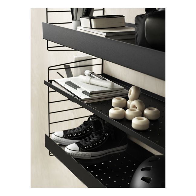 Metal Shelf 58 x 30cm | Black