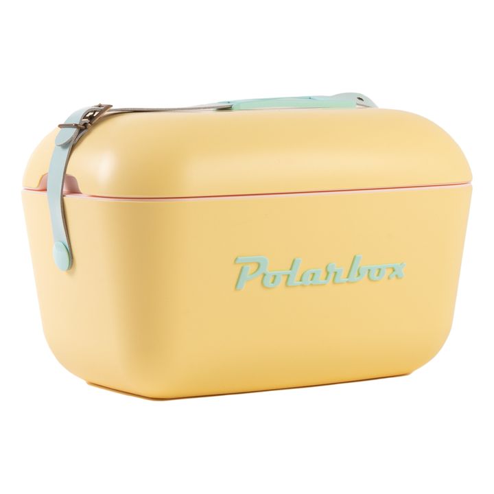 Cool Box with Coloured Handle | Yellow
