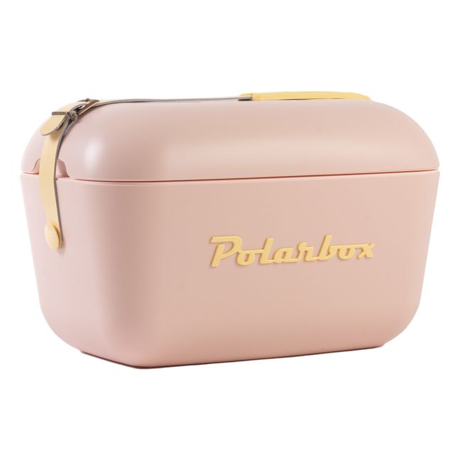 Cool Box with Coloured Handle Pink