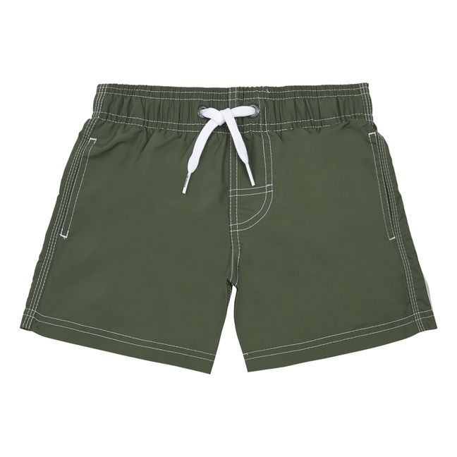 Pantaloncini da mare Verde militare
