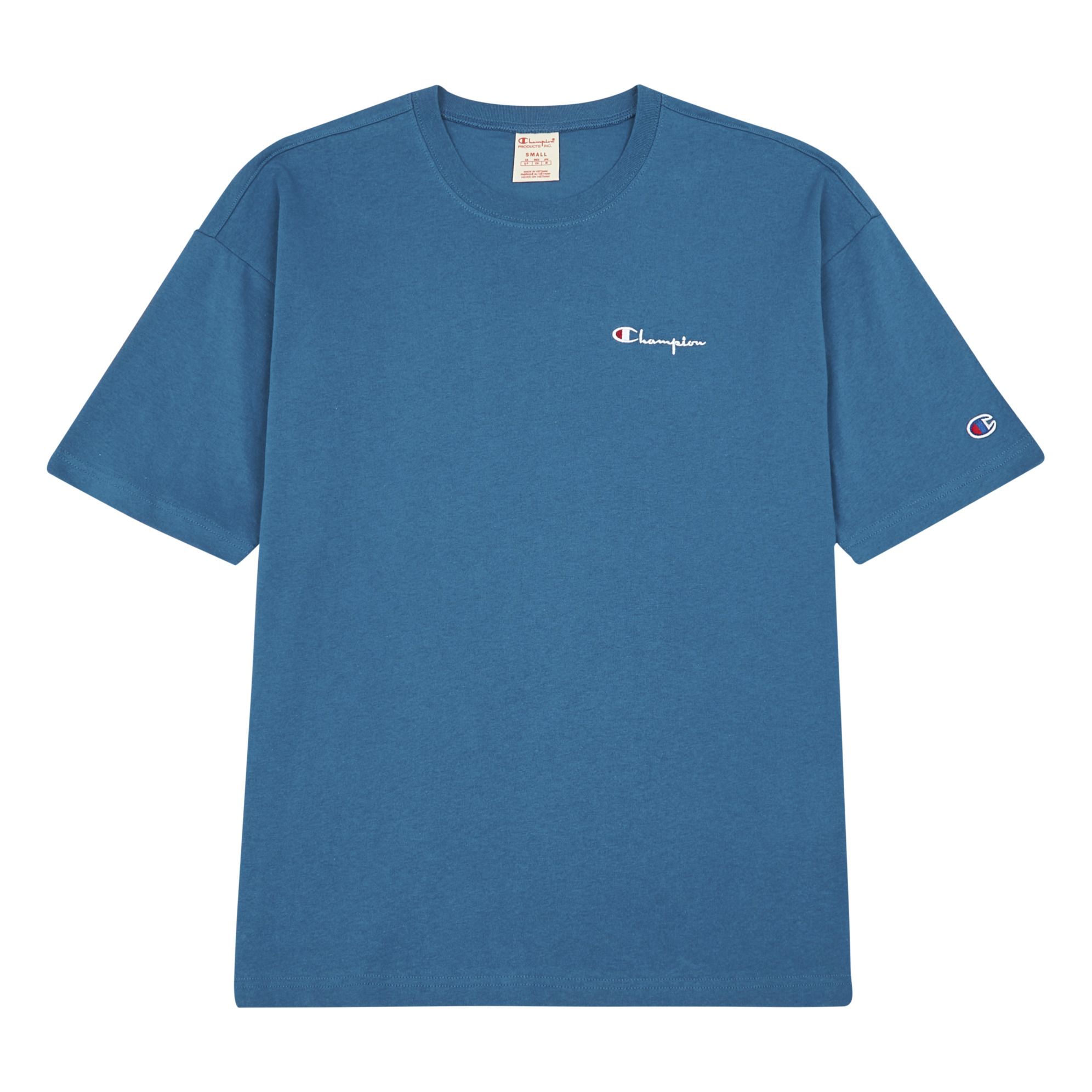 Champion - Ligne Premium - T-shirt Logo - Homme - Bleu