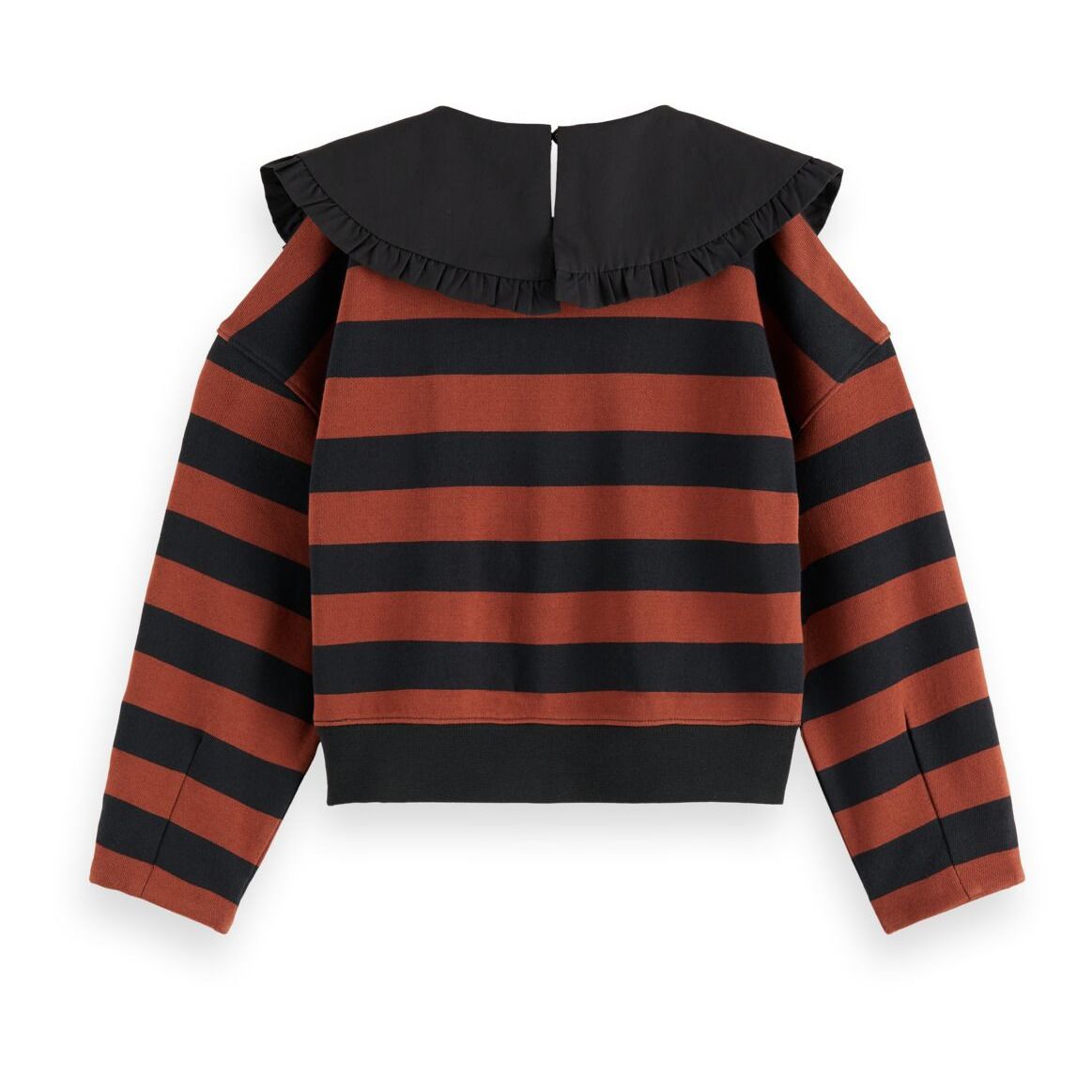 Striped Sweatshirt  Terracotta- Product image n°2