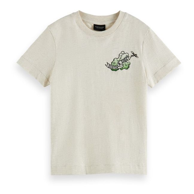 T-Shirt aus Bio-Baumwolle Weiß