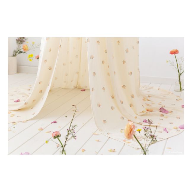 Amour Organic Cotton Bed Canopy Cremefarben