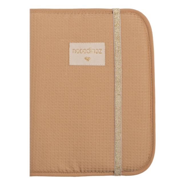Poema Organic Cotton Health Book Cover | Nude