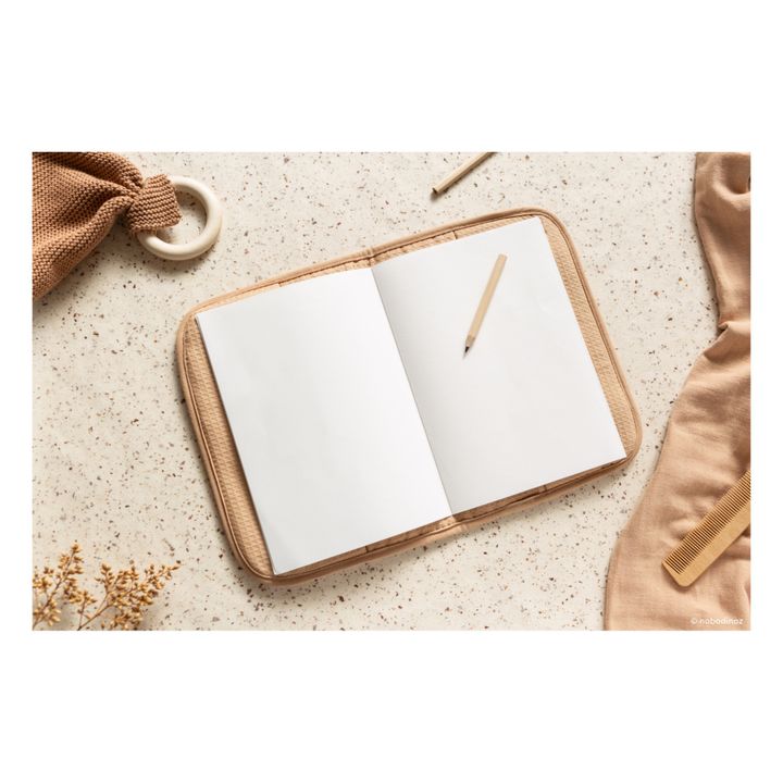 Poema Organic Cotton Health Book Cover | Nude- Product image n°2