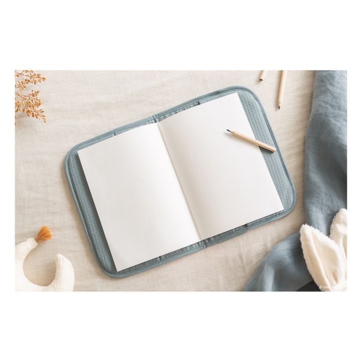 Poema Organic Cotton Health Book Cover | Blue- Product image n°2