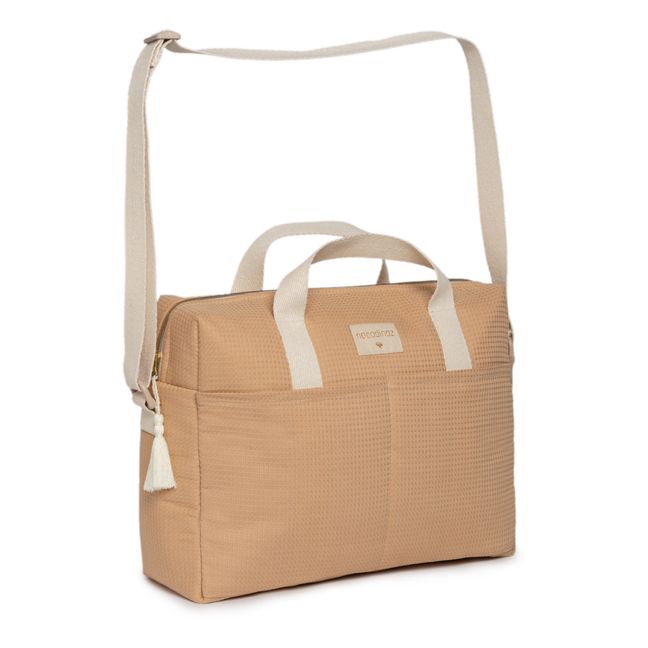 Gala Organic Cotton Changing Bag  | Nude
