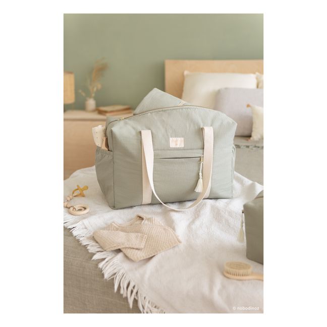 Opéra Organic Cotton Maternity Bag  | Salbei