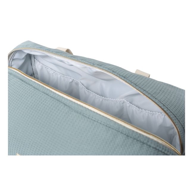 Sac de maternité Opéra en coton bio | Bleu