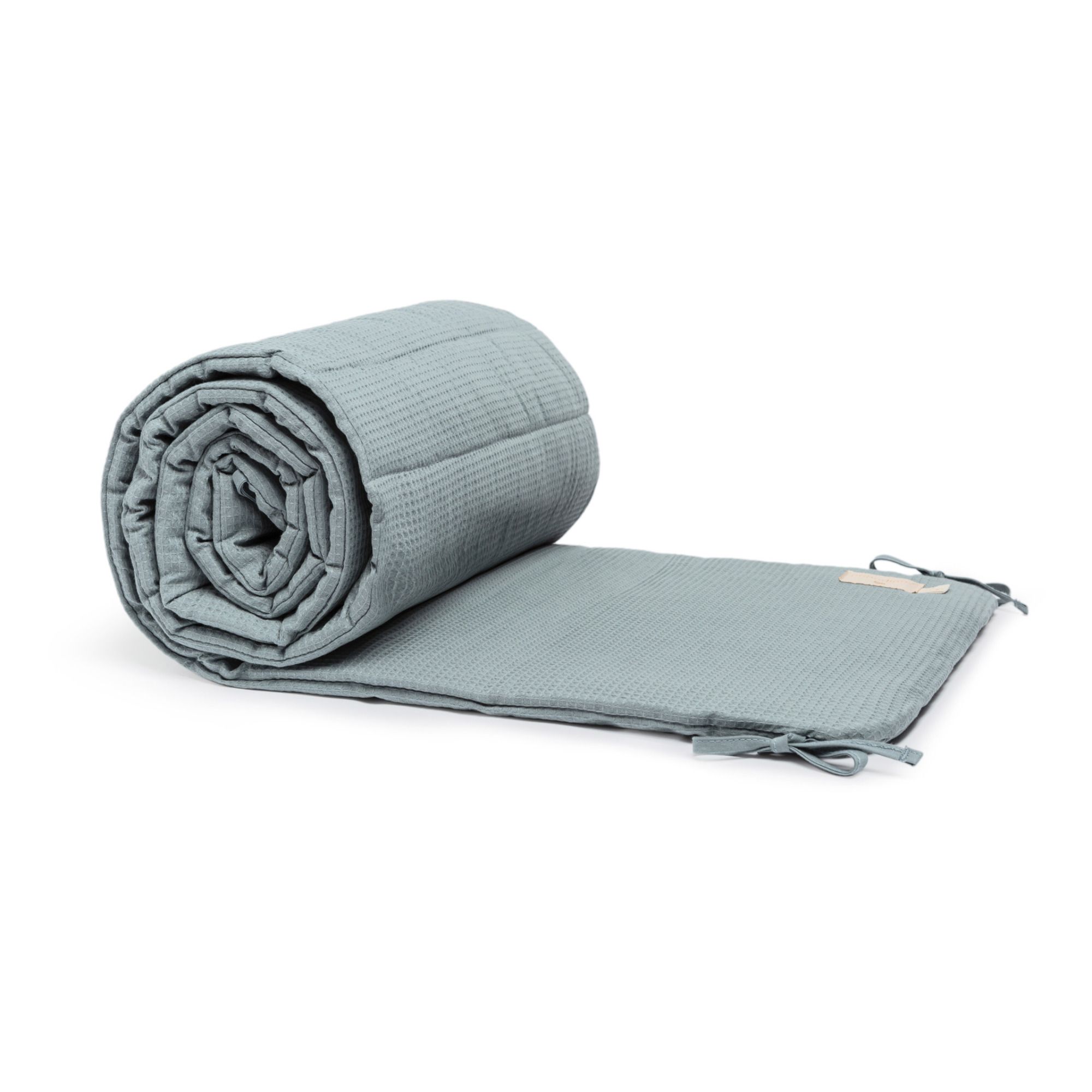 Nobodinoz - Tour de lit en coton bio Nest - Bleu