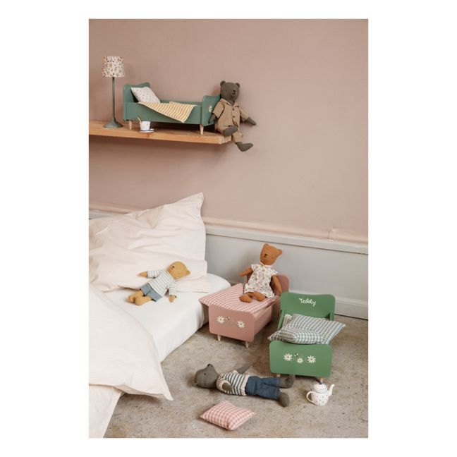 Mini Wooden Bed | Pink