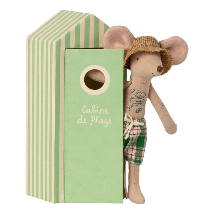 Papá ratón en su cabina de playa - Imagen del producto n°1