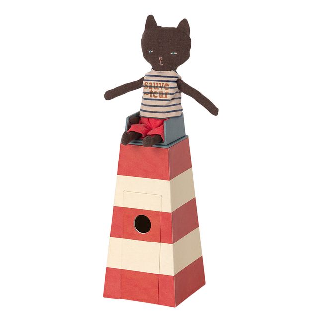 Gato socorrista y su faro 