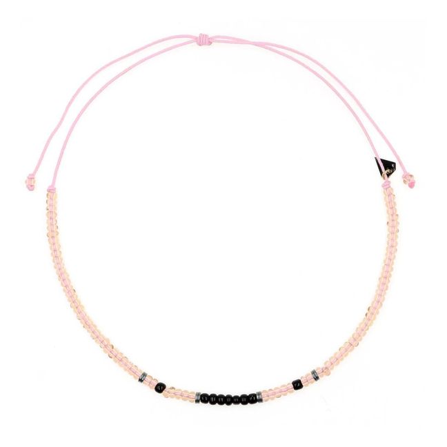 Pink Puka Necklace  | Pink