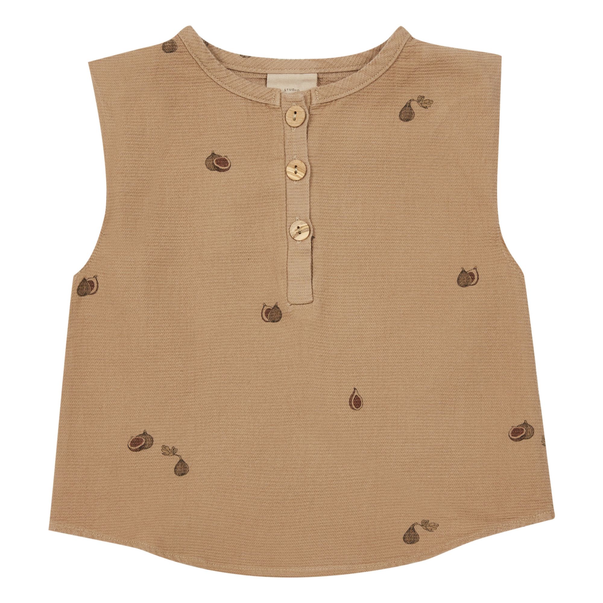 Studio Bohème - Débardeur Roman Coton Bio - Fille - Rose pâle