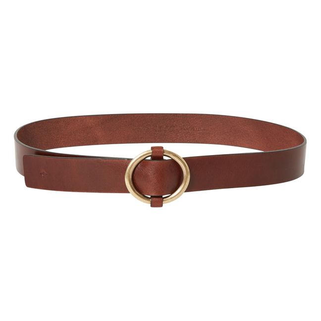 Tisao Leather Belt | Brown
