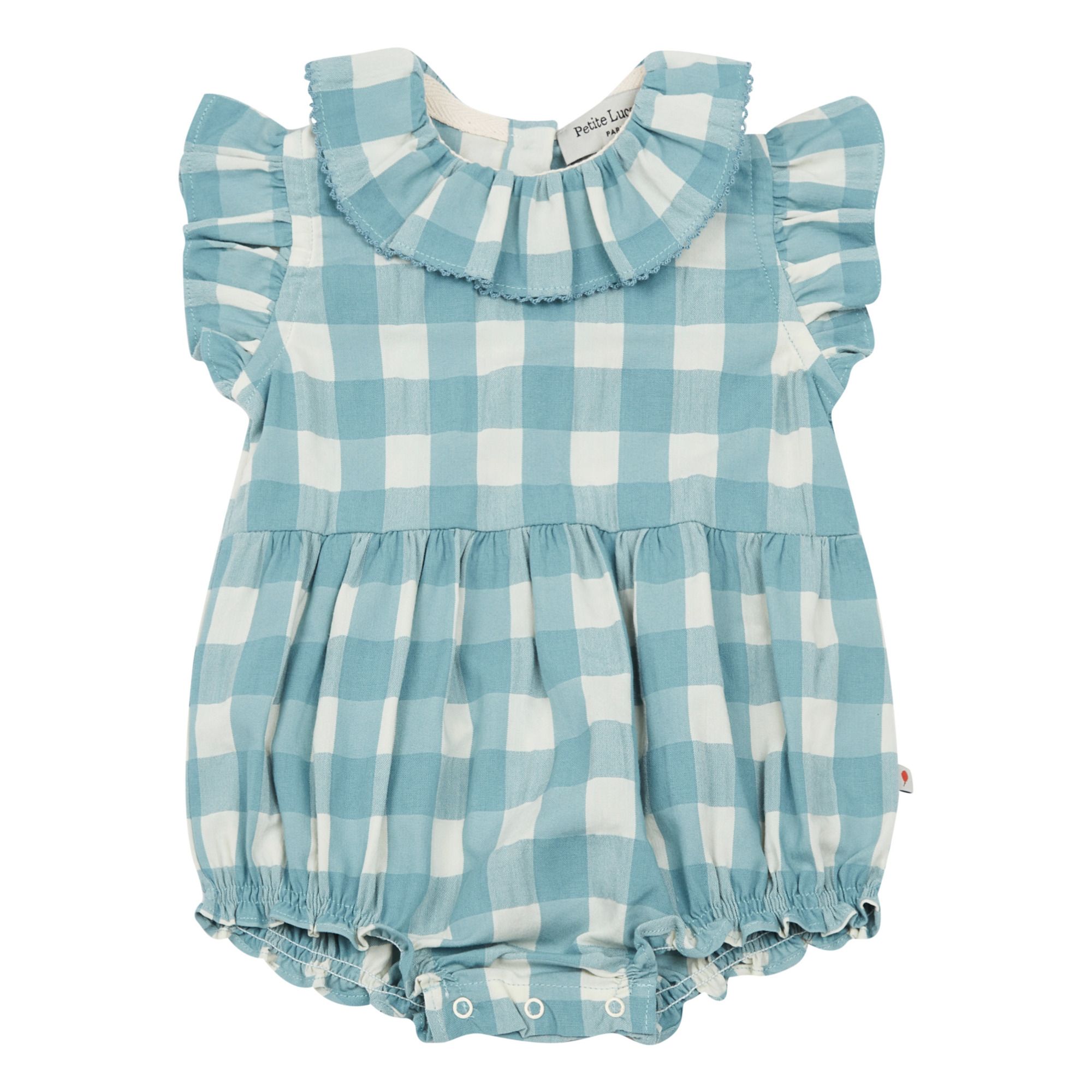 Petite Lucette - Exclusivité Petite Lucette x Smallable â€“ Barboteuse Coton Recylé Lilas - Fille - 