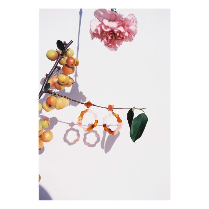Orecchini Lule | Rosa- Immagine del prodotto n°3
