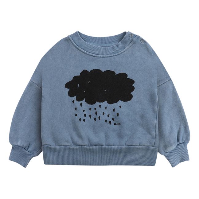 Organic Cotton Cloud Sweatshirt - Iconic Collection - Blue
