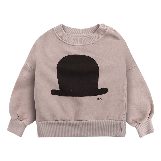 Felpa Cotone Bio Cappello - Collezione Iconic  | Beige