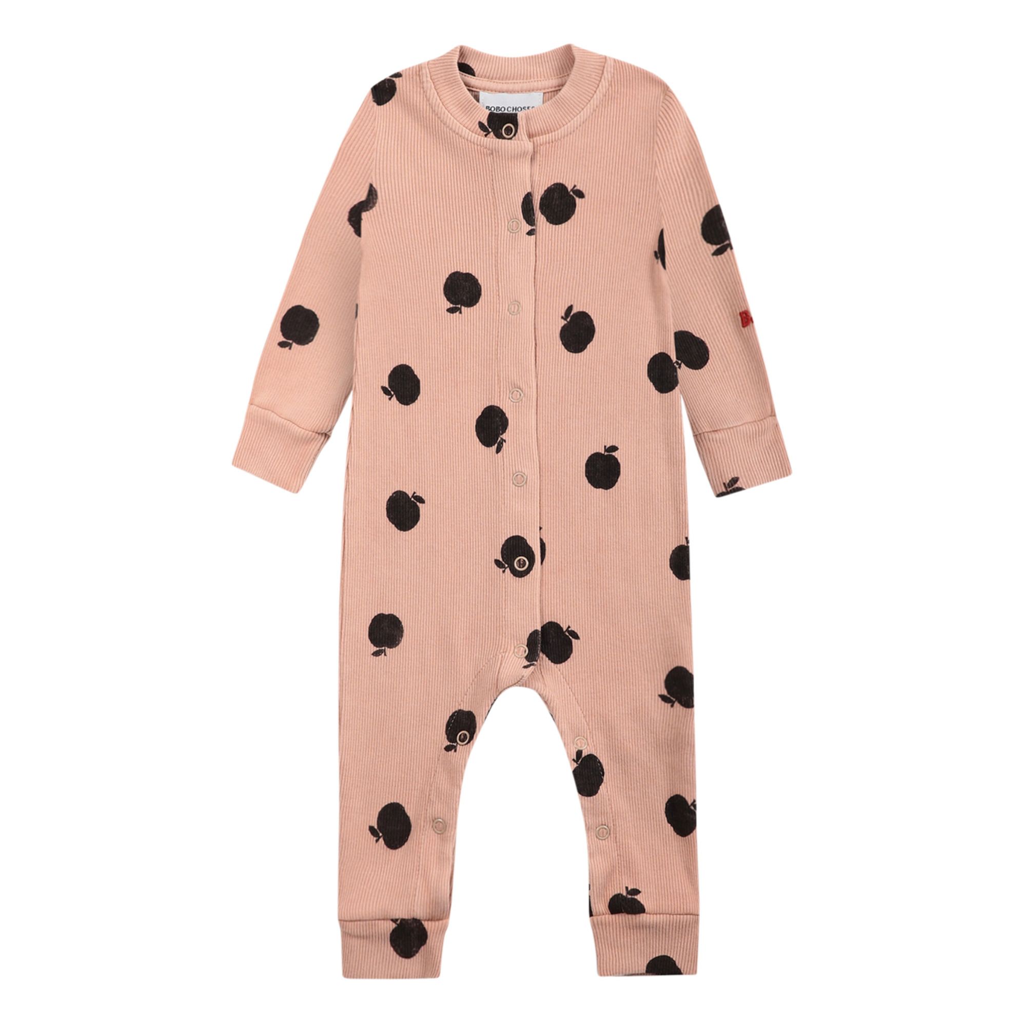 Bobo Choses - Combinaison Coton Bio Pommes - Collection Iconic - - Fille - Abricot