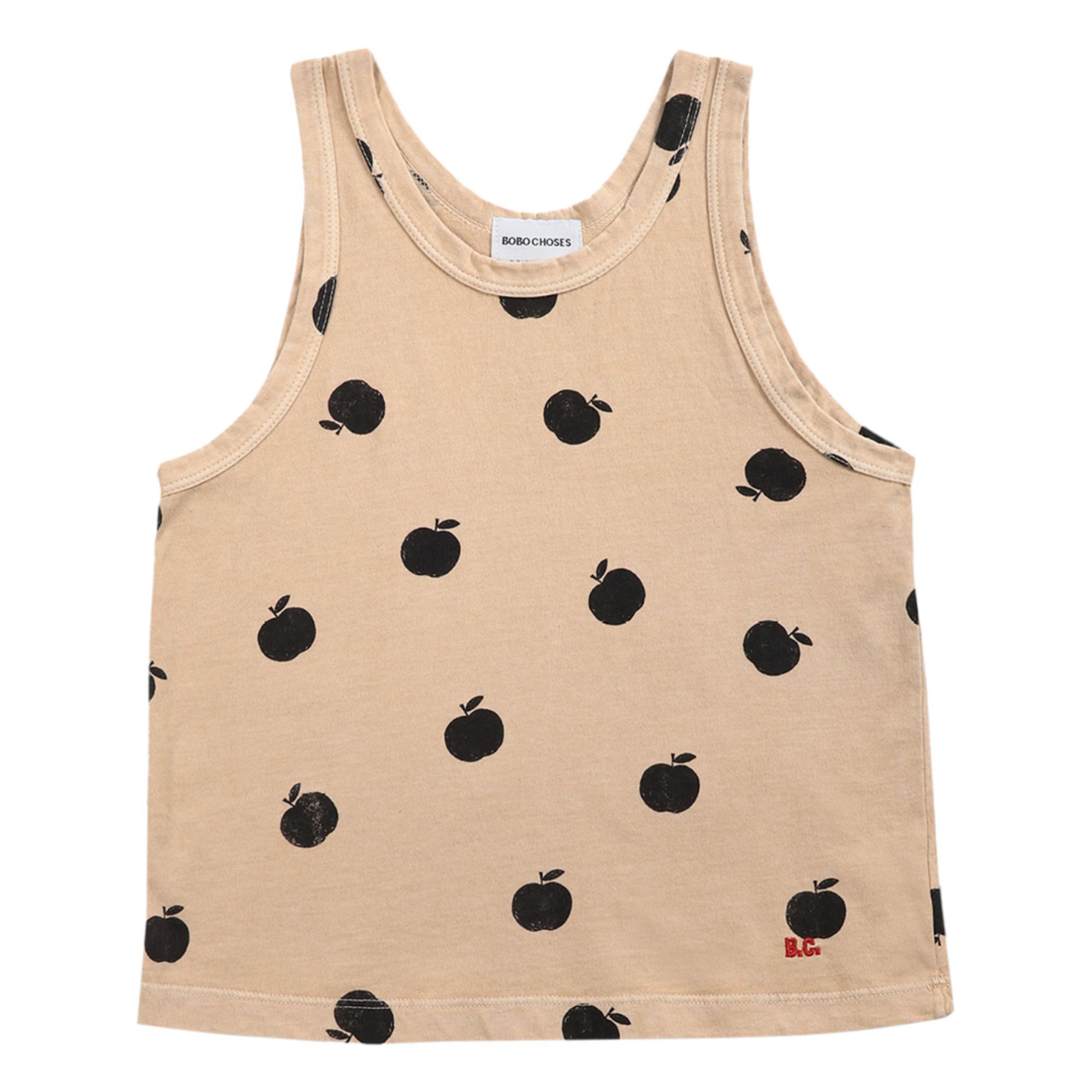 Bobo Choses - Débardeur Coton Bio Pommes - Collection Iconic - - Fille - Jaune