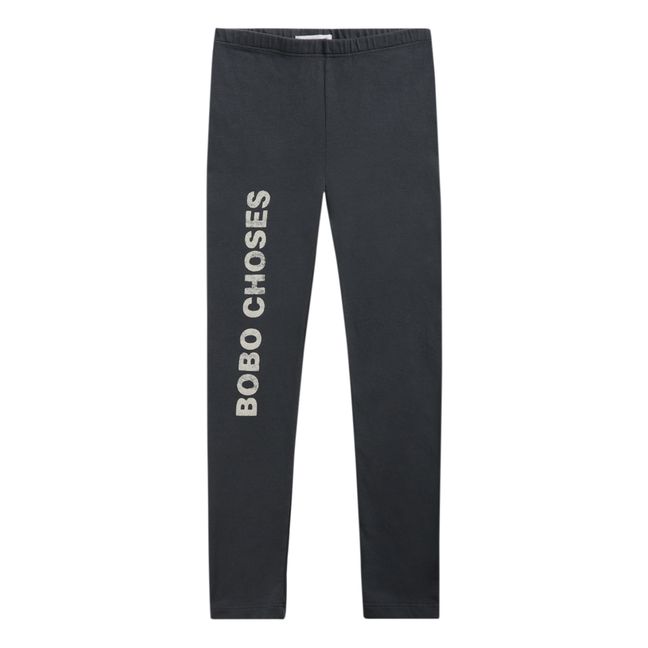 Leggings Bio-Baumwolle Bobo Choses - Kollektion Iconic  | Grau