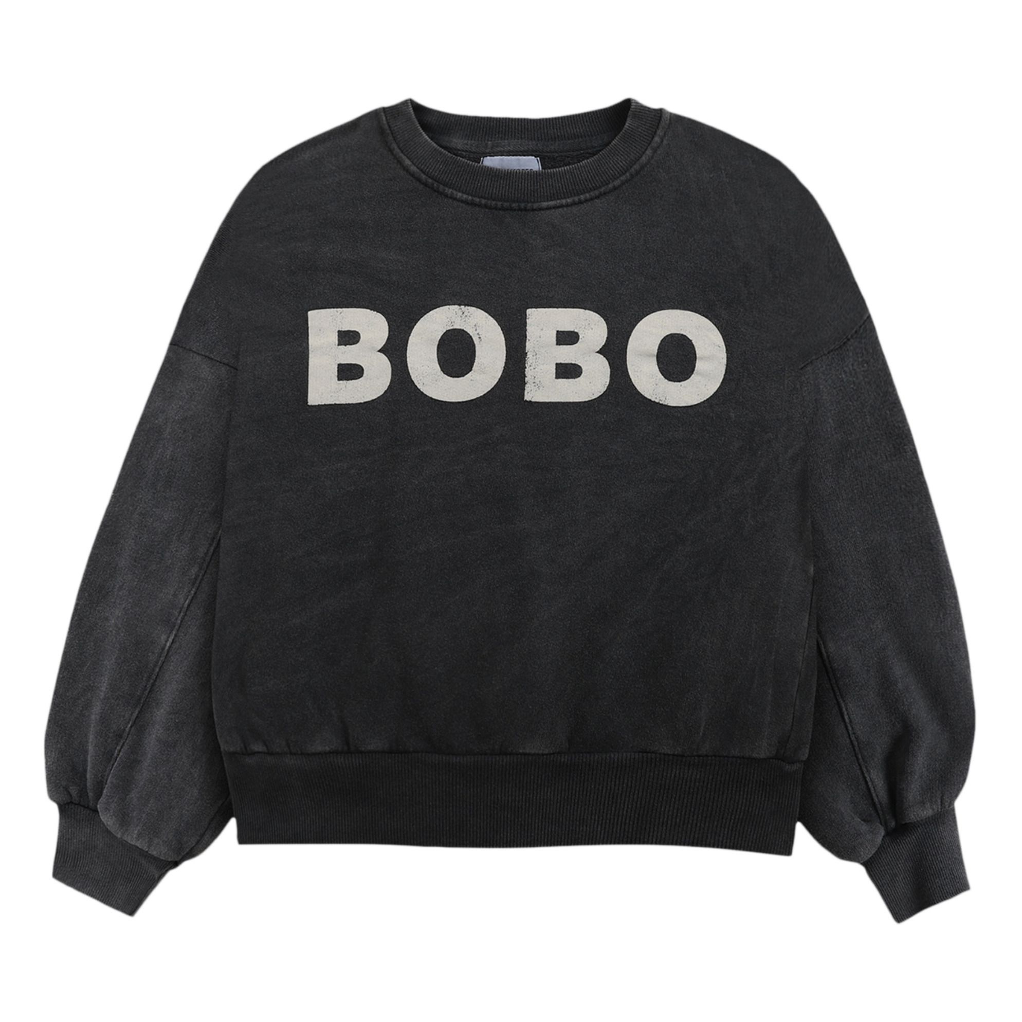 Organic Cotton Bobo Choses Sweatshirt - Iconic Collection - Grey- Product image n°0