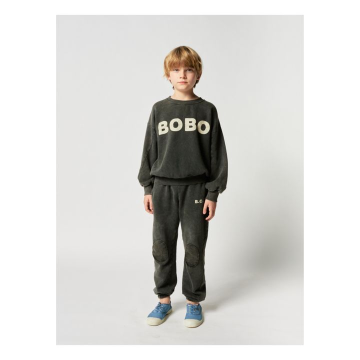 Organic Cotton Bobo Choses Sweatshirt - Iconic Collection  | Grey- Product image n°3