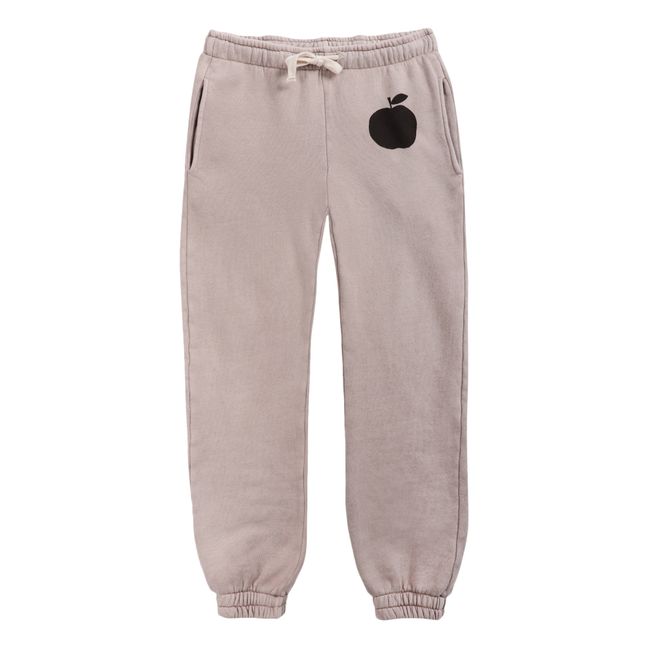 Organic Cotton Apple Joggers - Iconic Collection  | Beige