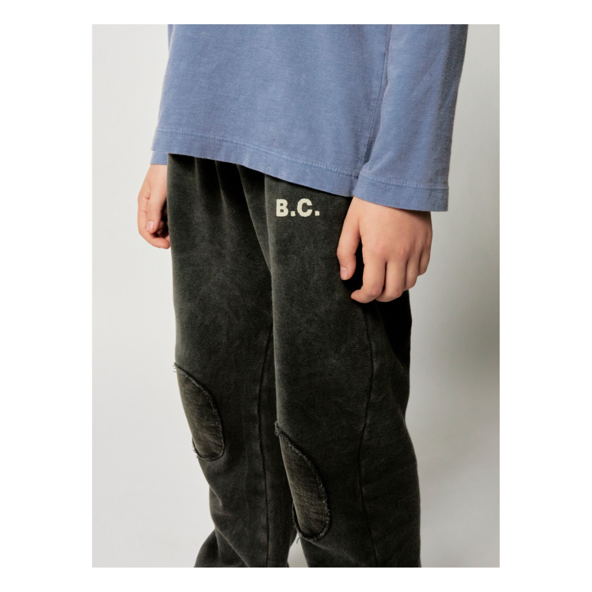 Organic Cotton Bobo Choses Joggers - Iconic Collection - Grey- Product image n°4