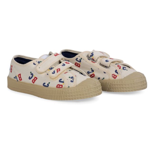 Velcro Sneakers - Iconic Collection  | Ecru