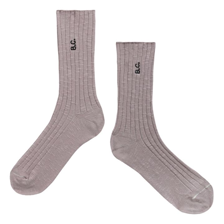 Set of 3 Socks - Iconic Collection  | Apricot- Product image n°3