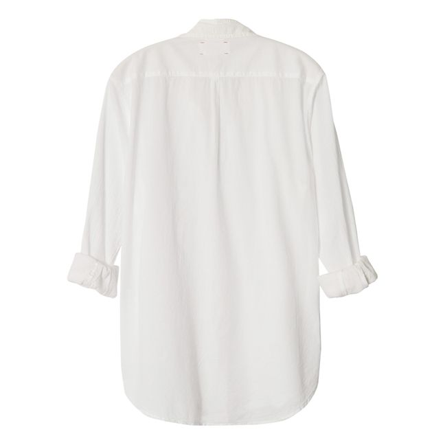 Camisa Beau Popeline de Coton | Blanco