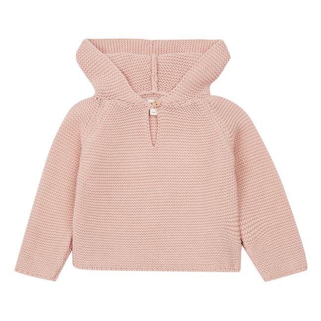 Bunny Hooded Jumper Pink