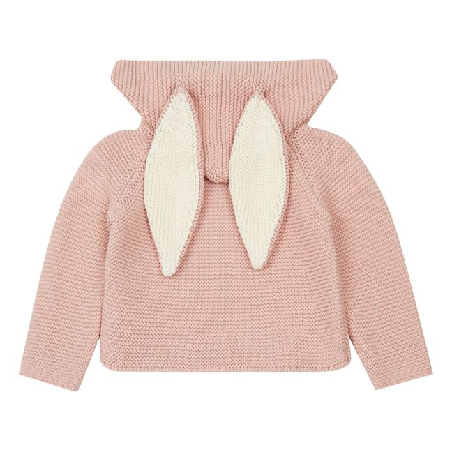 Bunny Hooded Jumper Pink