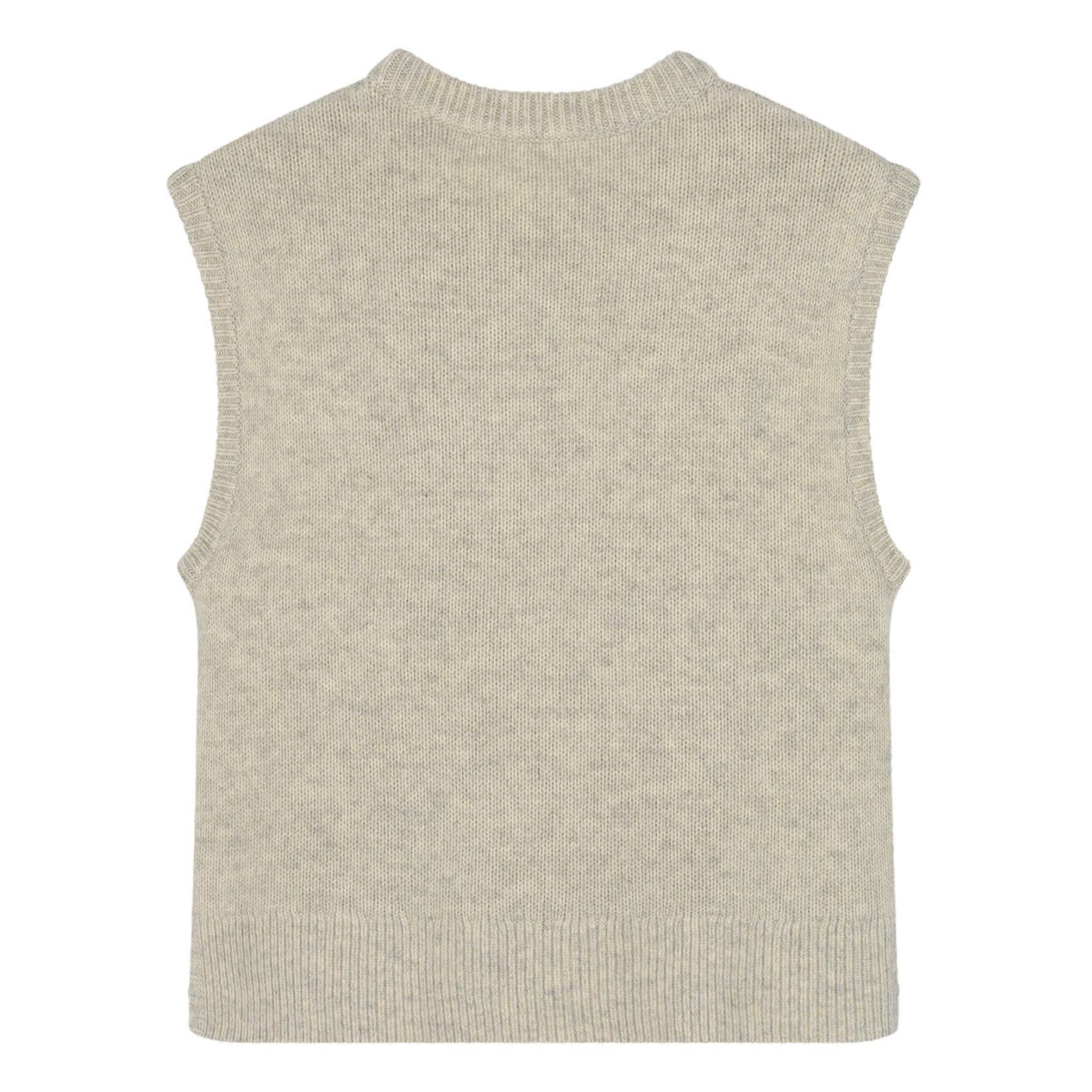 Carmen Woollen Vest Grey- Product image n°3